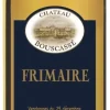 Alain Brumont Château Bouscassé Frimaire