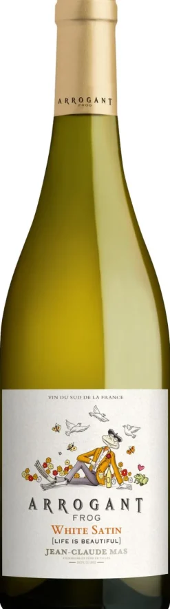 Arrogant Frog White Satin