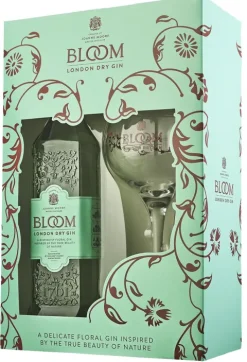 Bloom London Dry Gin Cadeaupakket met Coppa glas