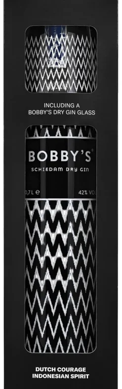 Bobby's Dry met glas