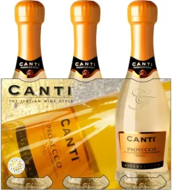 Canti Prosecco 3x Baby Bottle Cadeauverpakking