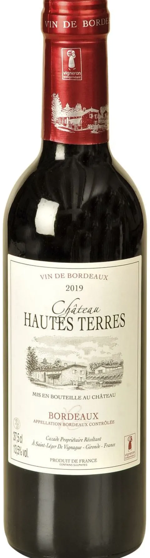 Château Hautes Terres Bordeaux Rouge