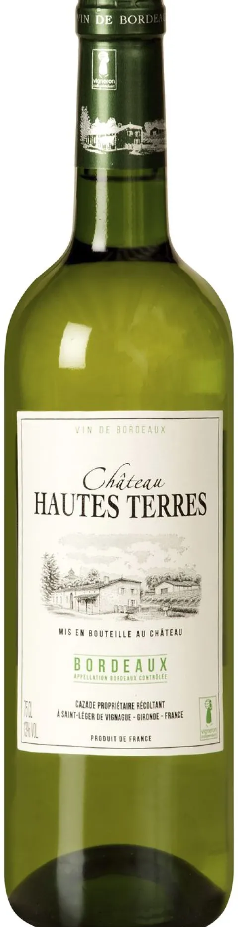 Château Hautes Terres Bordeaux Blanc