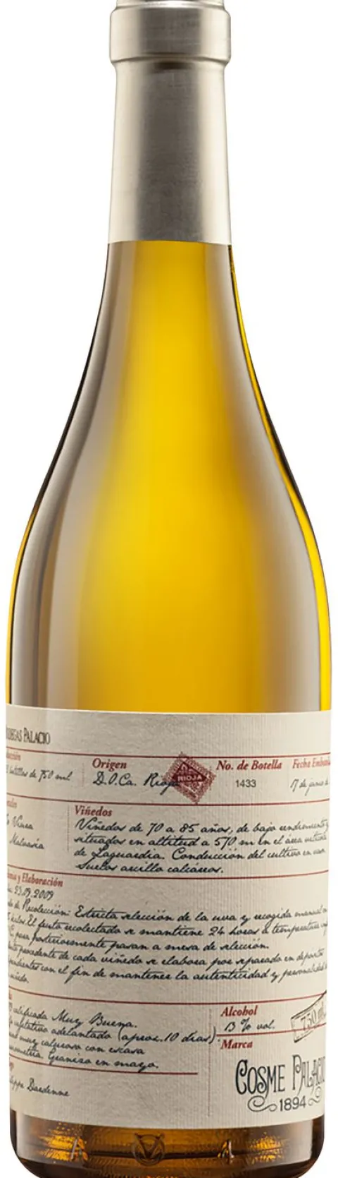 Cosme Palacio 1894 Blanco