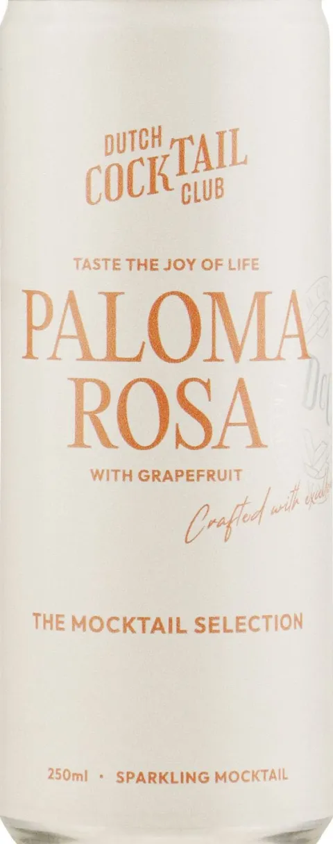 Dutch Cocktail Club Paloma Rosa Alcoholvrij
