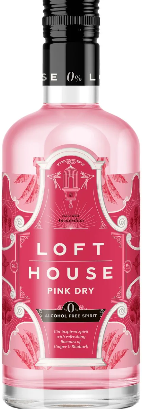 Loft House Pink Gin Alcoholvrij