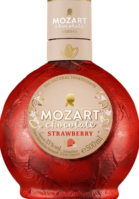 Mozart Strawberry White Chocolate Cream