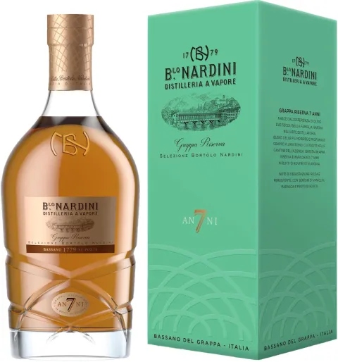 Nardini Grappa Riserva 7 jaar oud