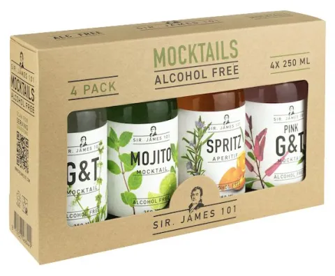 Sir James 101 Mocktails Cadeauverpakking