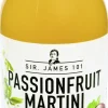 Sir James passionfruit martini