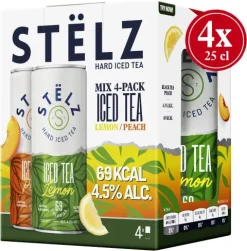 STËLZ Iced Tea Valuepack Lemon & Peach