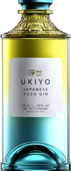 Ukiyo Japanese Yuzu Citrus Gin