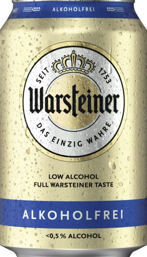 Warsteiner Alkoholfrei blik